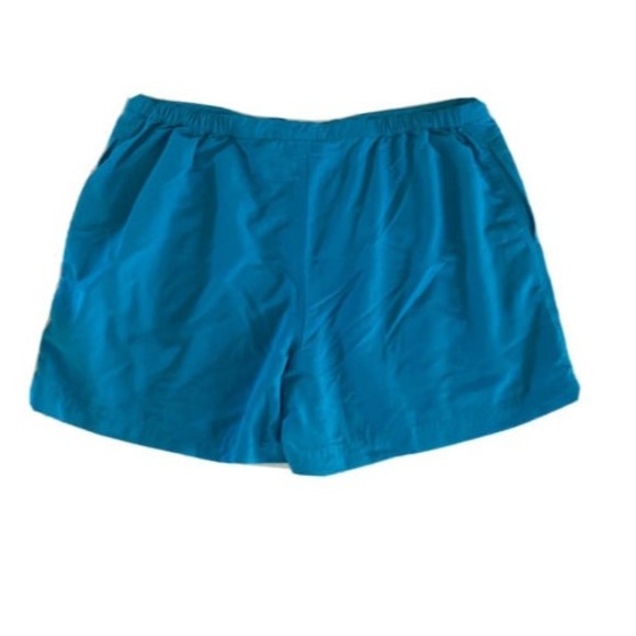 L.L. Bean Women’s Blue Supplex Nylon Drawstring Shorts with Pockets Size L - Picture 6 of 13